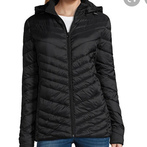 xersion woven lightweight puffer jacket
